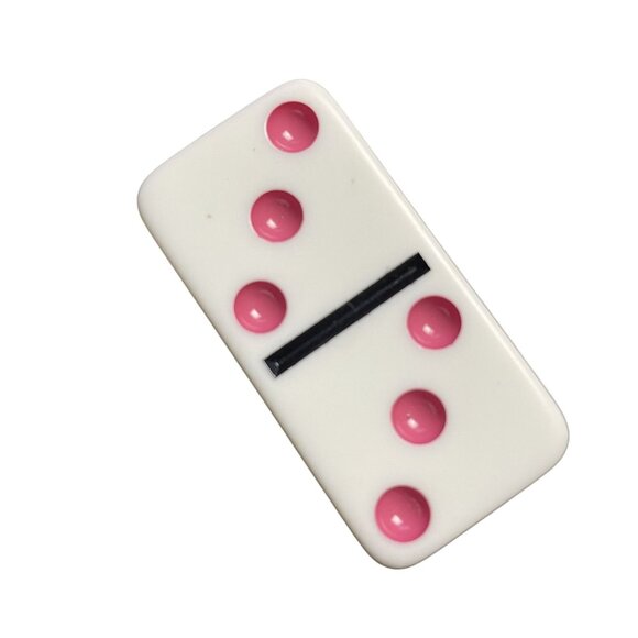 Double Twelve Dominoes Replacement Tile 3 3  Color Dot mq - Picture 2 of 3